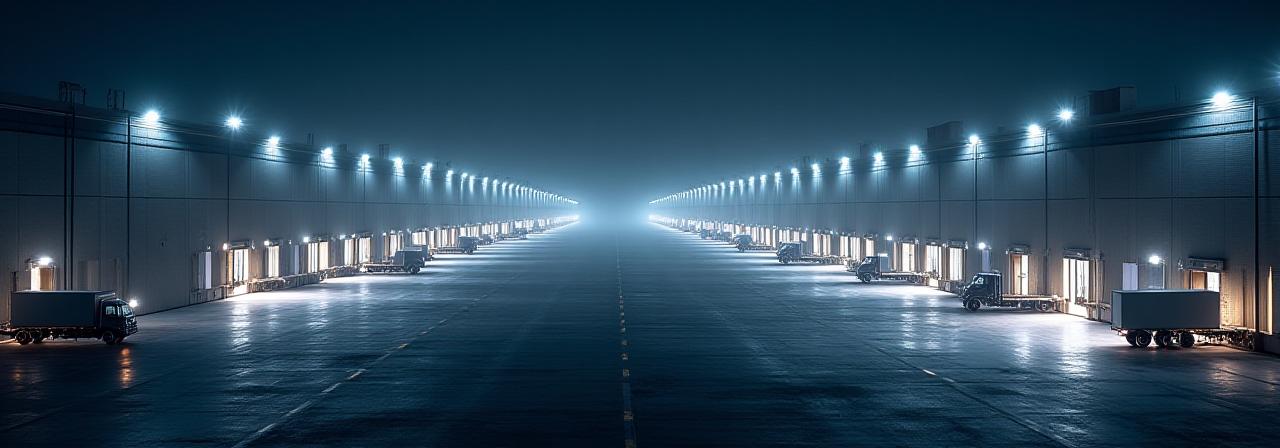 Automated warehouse and logistics terminal